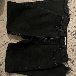 Abercrombie and fitch black jeans.
